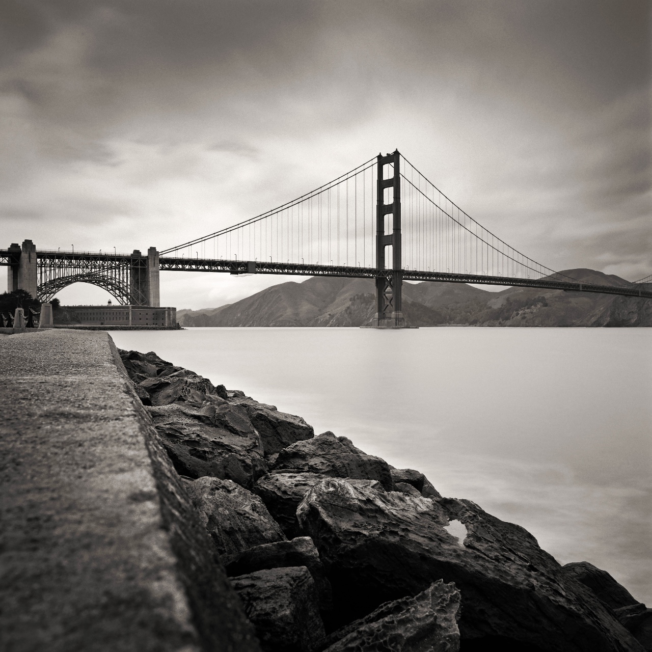 Golden Gate From Torpedo Wharf