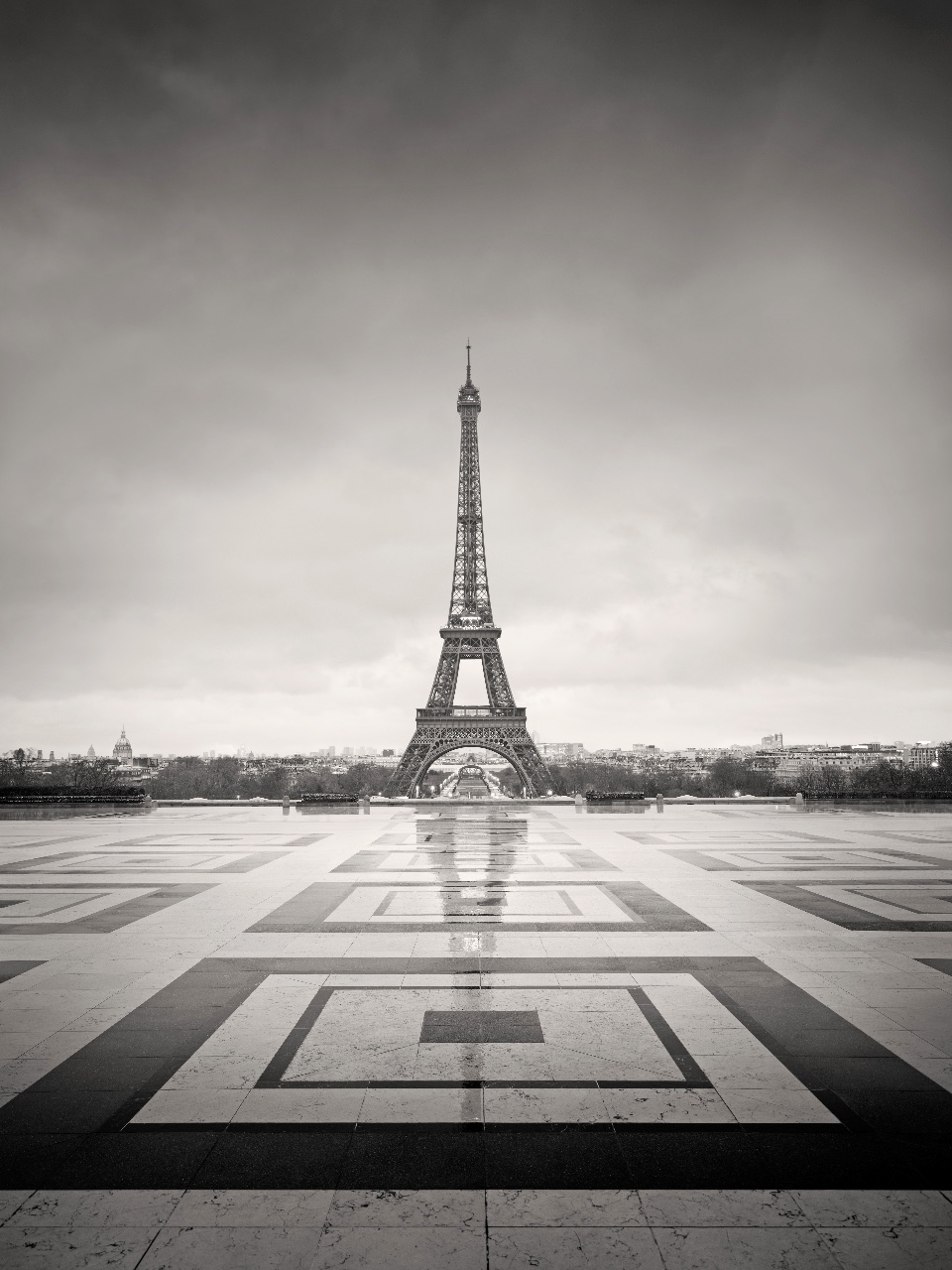 Eiffel Tower from Trocadero, Paris
